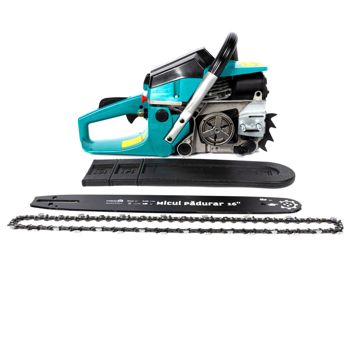 Drujbă Micul Padurar 49cc, 2.6 CP, lamă 16'' și lanț, pornire rapidă Micul Padurar MP-DT1003-G01