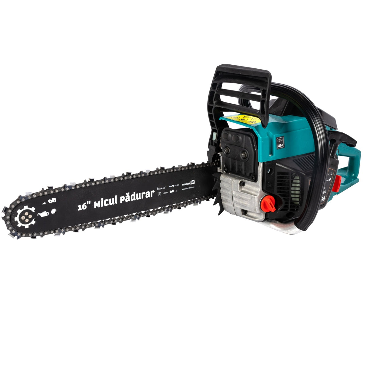 Drujbă Micul Padurar 49cc, 2.6 CP, lamă 16'' și lanț, pornire rapidă Micul Padurar MP-DT1003-G01