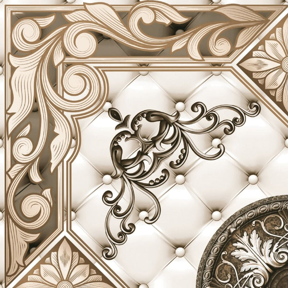 Gresie Rectificata Lucioasa Dubai Beige, 40x40, 096mp/cut