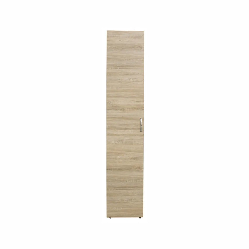 Dulap Alma, 1 Usa, 5 Rafturi, Sonoma, 40x52x203 Cm