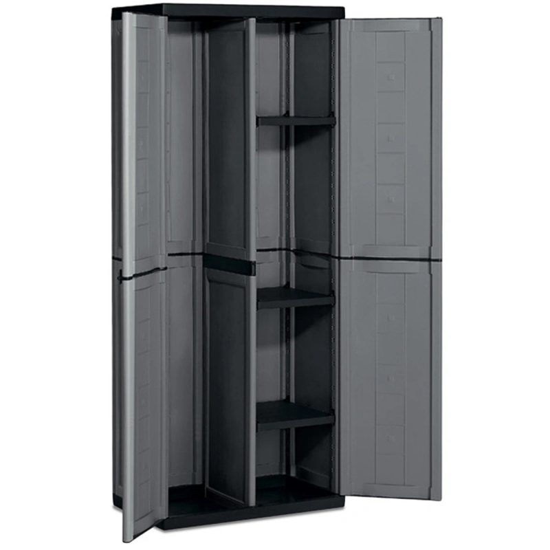 Dulap Jolly Tall R16 Grey/black 68x39x166