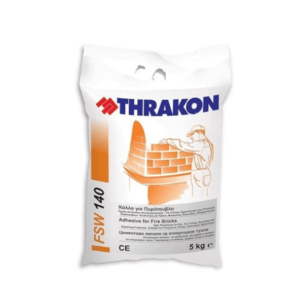 Mortar Pentru Caramida Refractara Fsw140 Gri 5kg