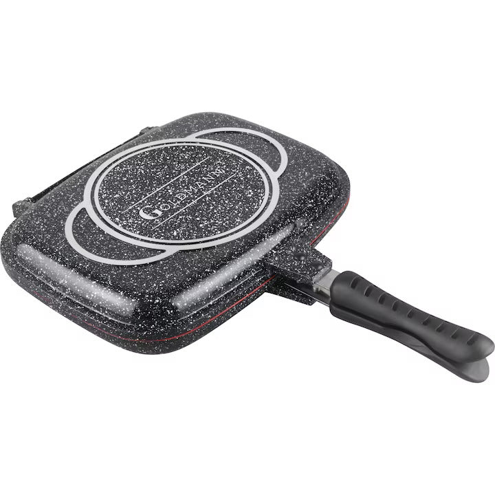 Tigaie Inalta Aluminiu Cu Maner Detasabil Si Capac 24cm