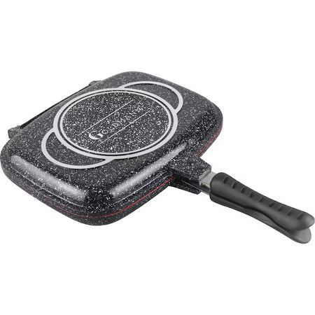 Tigaie Inalta Aluminiu Cu Maner Detasabil Si Capac 24cm