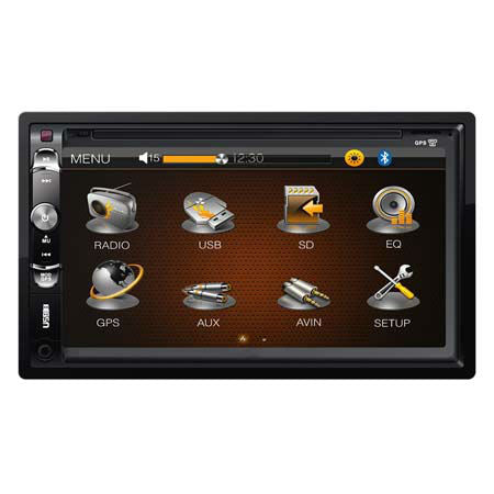 Radio Player 2 Din Carplay/androidauto Kruger