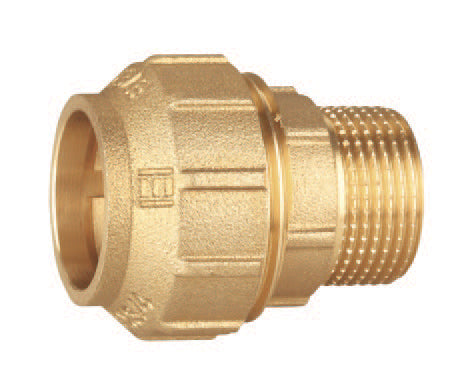 Mufă rapidă pentru țeavă PEHD de 20 mm cu filet exterior de 1/2 inch
