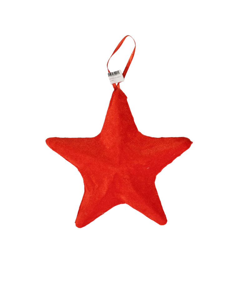 XMAS ORNAMENT STEA DE AGATAT DIN CATIFEA ROSIE 26 CM