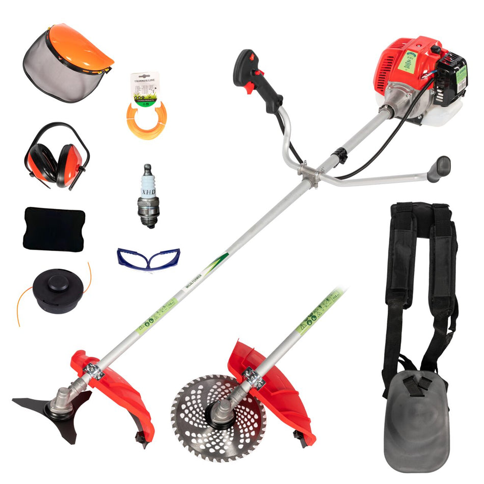 Motocositoare Pe Benzina 712 Cu 10 Accesorii ,52cc
