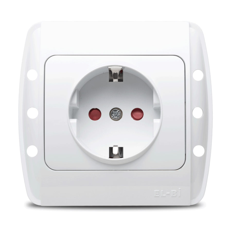 Priza Cp Protectie Copii Alb St, El Zirve