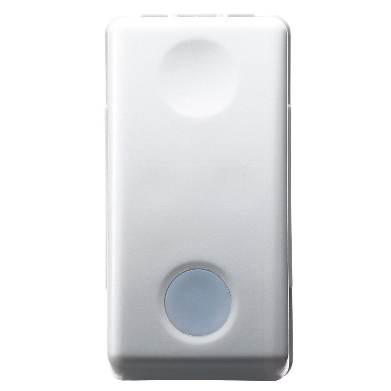 Intrerupator Simplu Cu Led Gewiss System Gw20572, 1 M, Alb