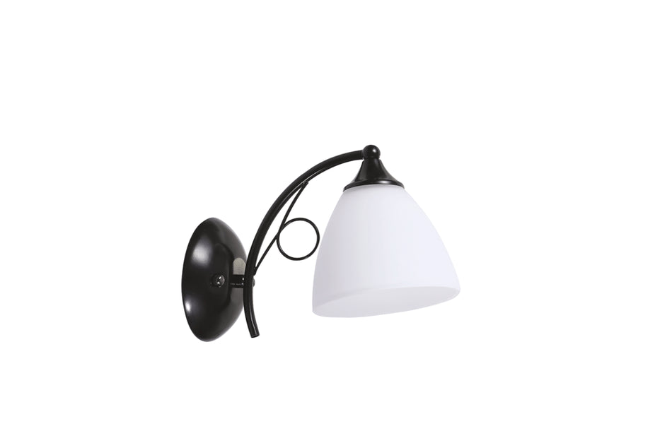 Aplica Bhoema Alb+ Negru 1x E27 60 W