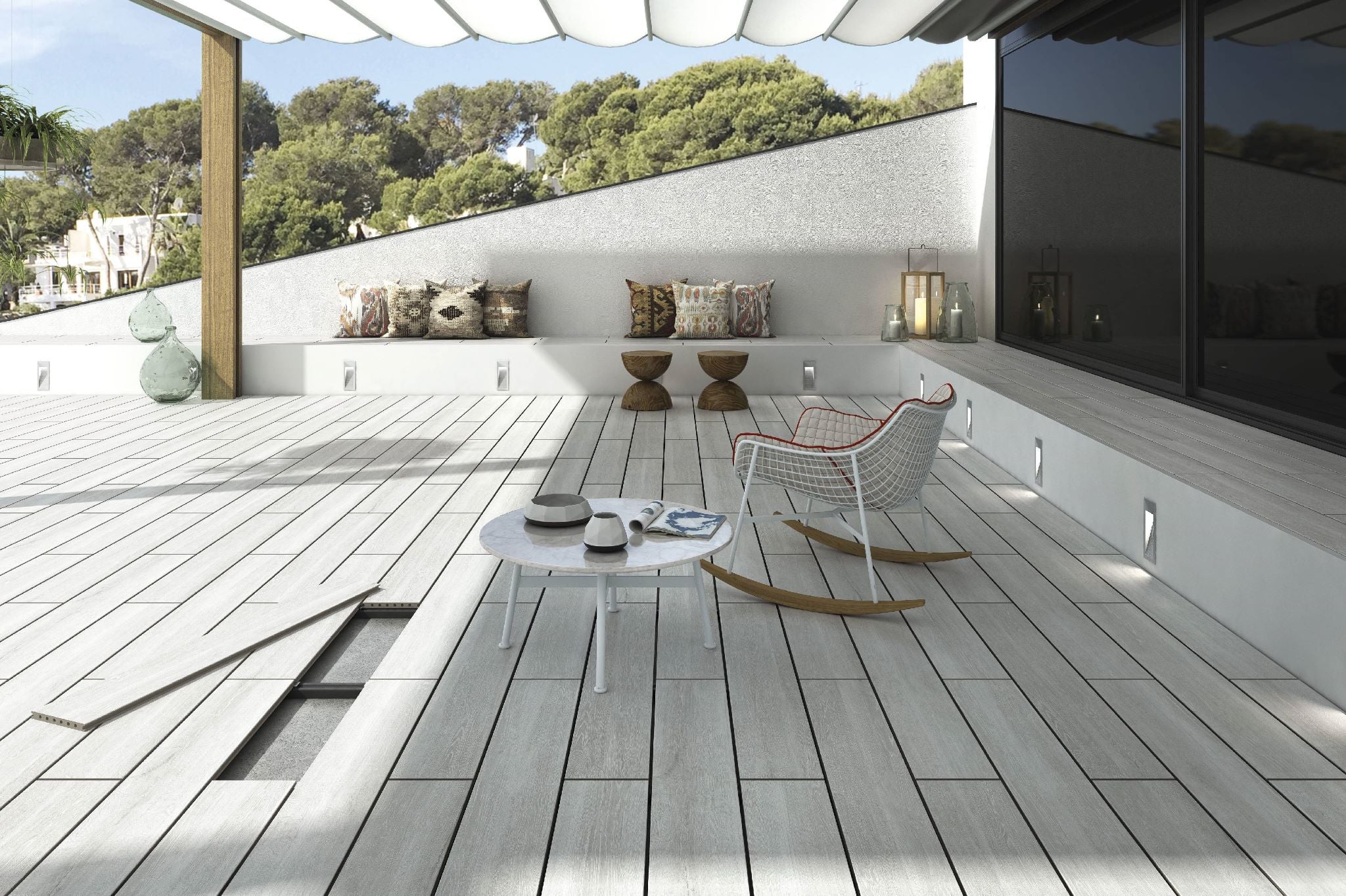 Gresie Hardwood Nogal 20x120 1.16mp/cut