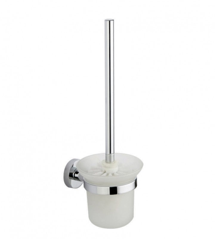Suport Perie Wc Sticla Fixare Perete Stylish