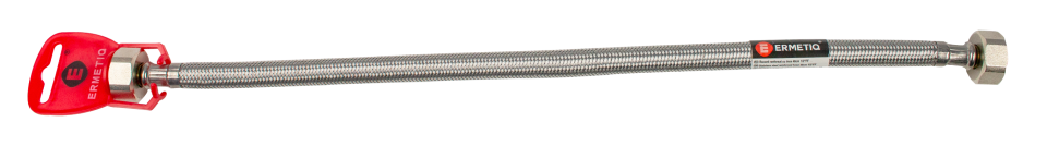 Racord flexibil ranforsat cu oțel inoxidabil de 50 cm cu filet interior-interior de 1/2″ × 1/2″