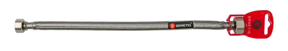 Racord flexibil ranforsat cu oțel inoxidabil 1/2 x 3/8 inch interior-interior, lungime 80 cm