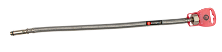 Racord flexibil mono din oțel inoxidabil de 50 cm cu capăt lung și filet 3/8 inch