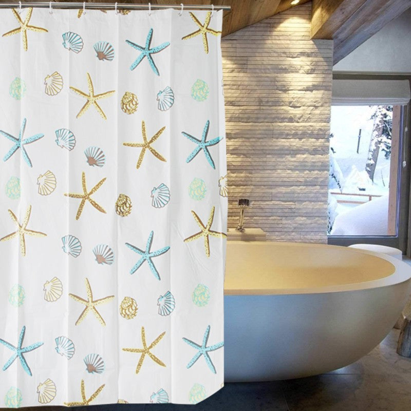 Perdea Dus Starfishes 180x200