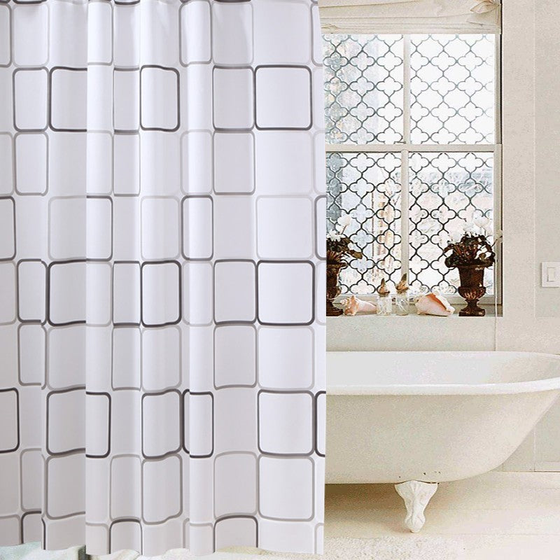Perdea Dus Intertwined Squares 180x200