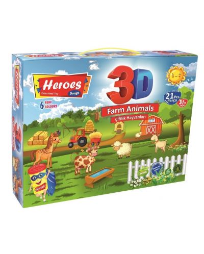 Plastilina Set Animale Domestice