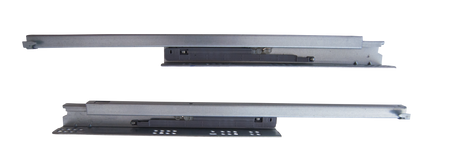 Set glisiere pentru sertar cu amortizor Soft Close și extindere parțială 350 mm