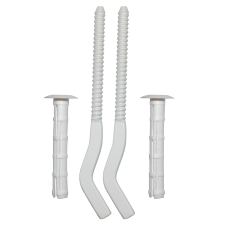 Set fixare calorifer 12×250 mm cu două console și două dibluri