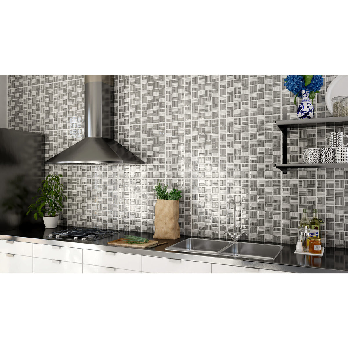 Faianta Chic Grey 25x50 1.5