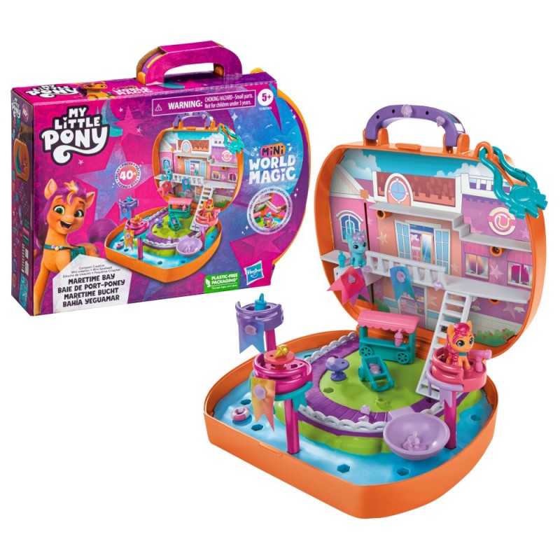 My Little Pony Mini World Magic Set De Joaca Compact Creation Maretime