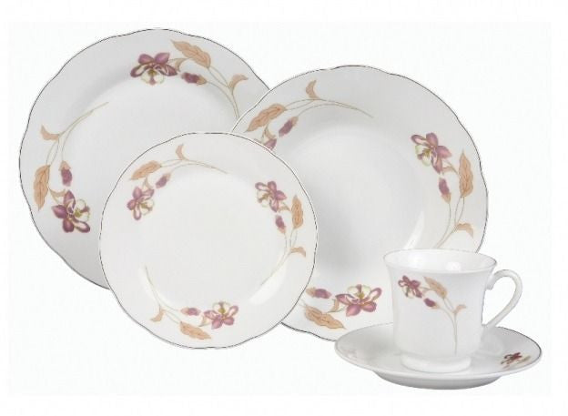 Farfurie adâncă 23 cm, colecția Storczyk, porțelan elegant Domotti 63158