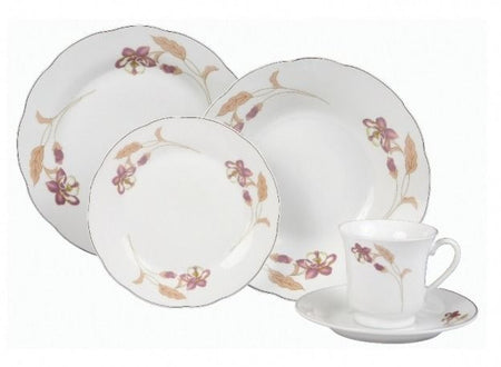 Farfurie adâncă 23 cm, colecția Storczyk, porțelan elegant Domotti 63158