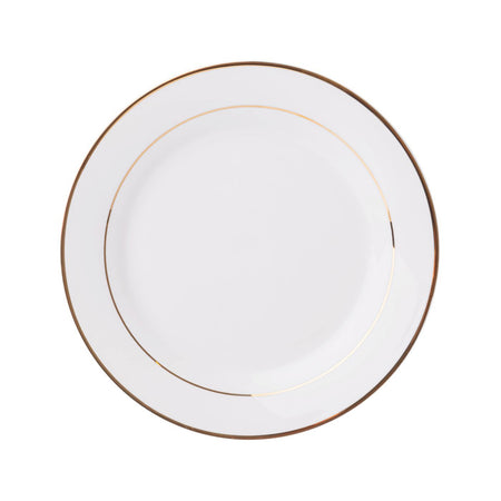 Farfurie desert Aura Gold Ambition din portelan New Bone China