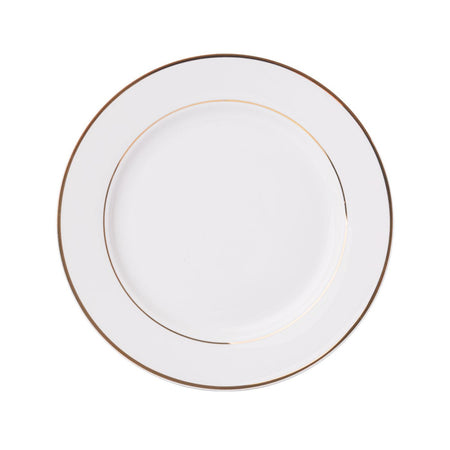Farfurie desert Aura Gold Ambition din portelan New Bone China
