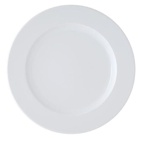 Farfurie plată Brasserie ARIANE din porțelan alb pentru horeca 21 cm
