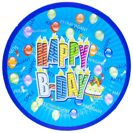 Farfurii Carton, Pentru Party, 24 Cm, 10 Buc/set