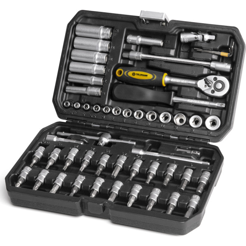 Set Biti Cu Cheie Clichet 53 Piese Fieldmann