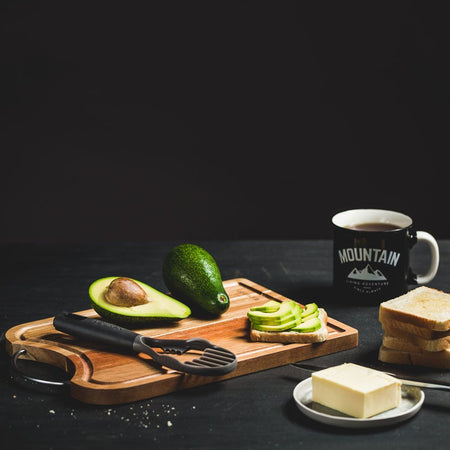 Feliator avocado Savant cu maner anti-alunecare, lavabil la masina, AMBITION 96818