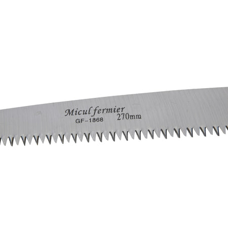 Fierăstrău pliabil cu lamă dreaptă 270 mm și mâner ergonomic Micul Fermier GF-1868
