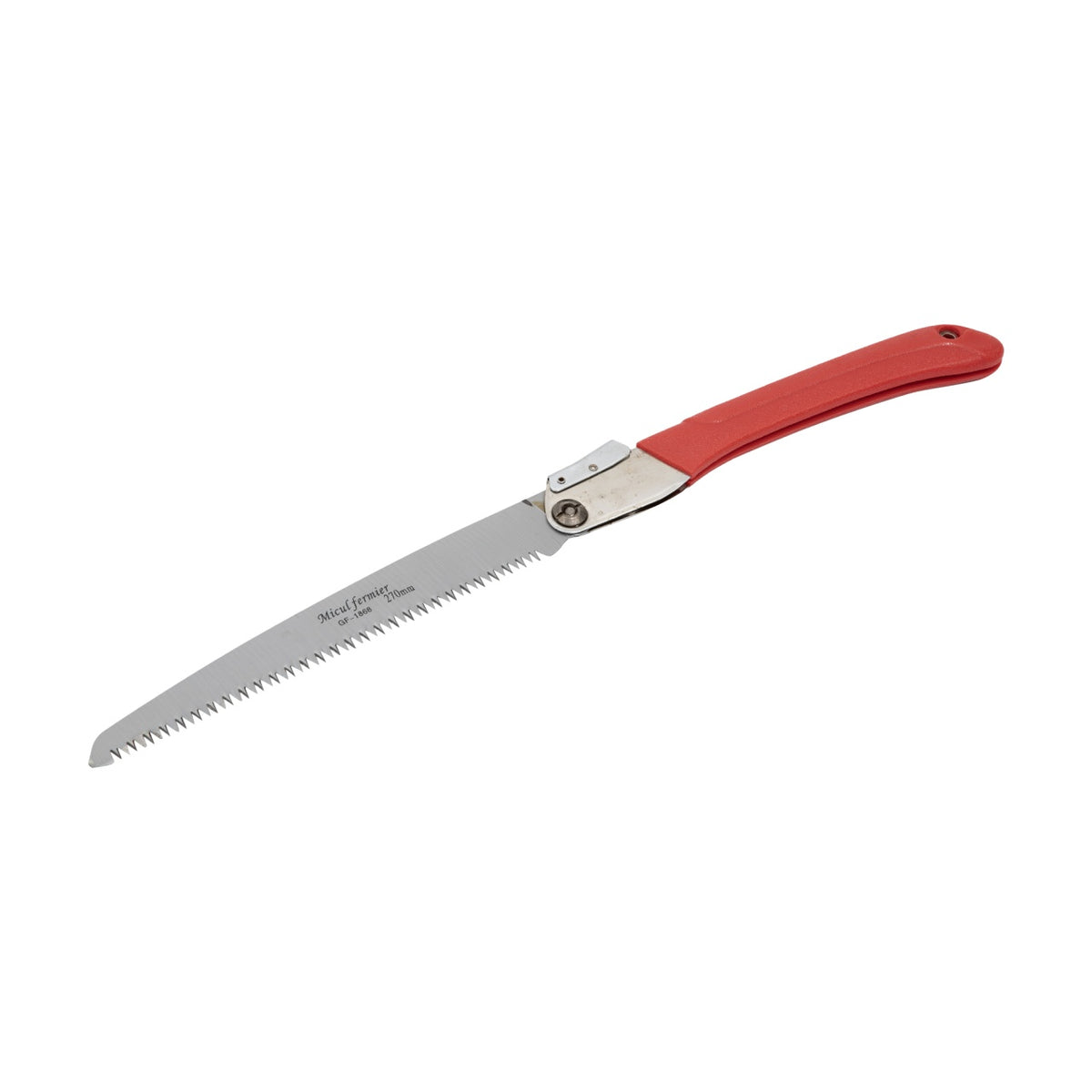 Fierăstrău pliabil cu lamă dreaptă 270 mm și mâner ergonomic Micul Fermier GF-1868