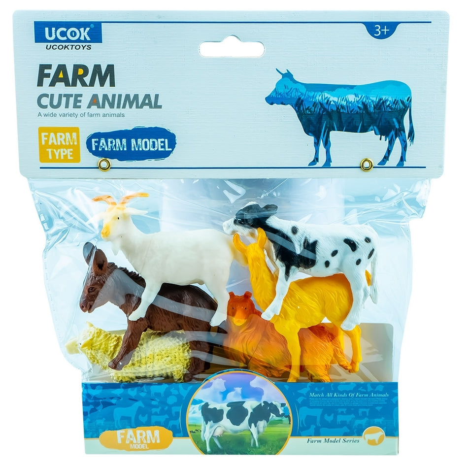 Figurine Animale Domestice, 6 Buc/set