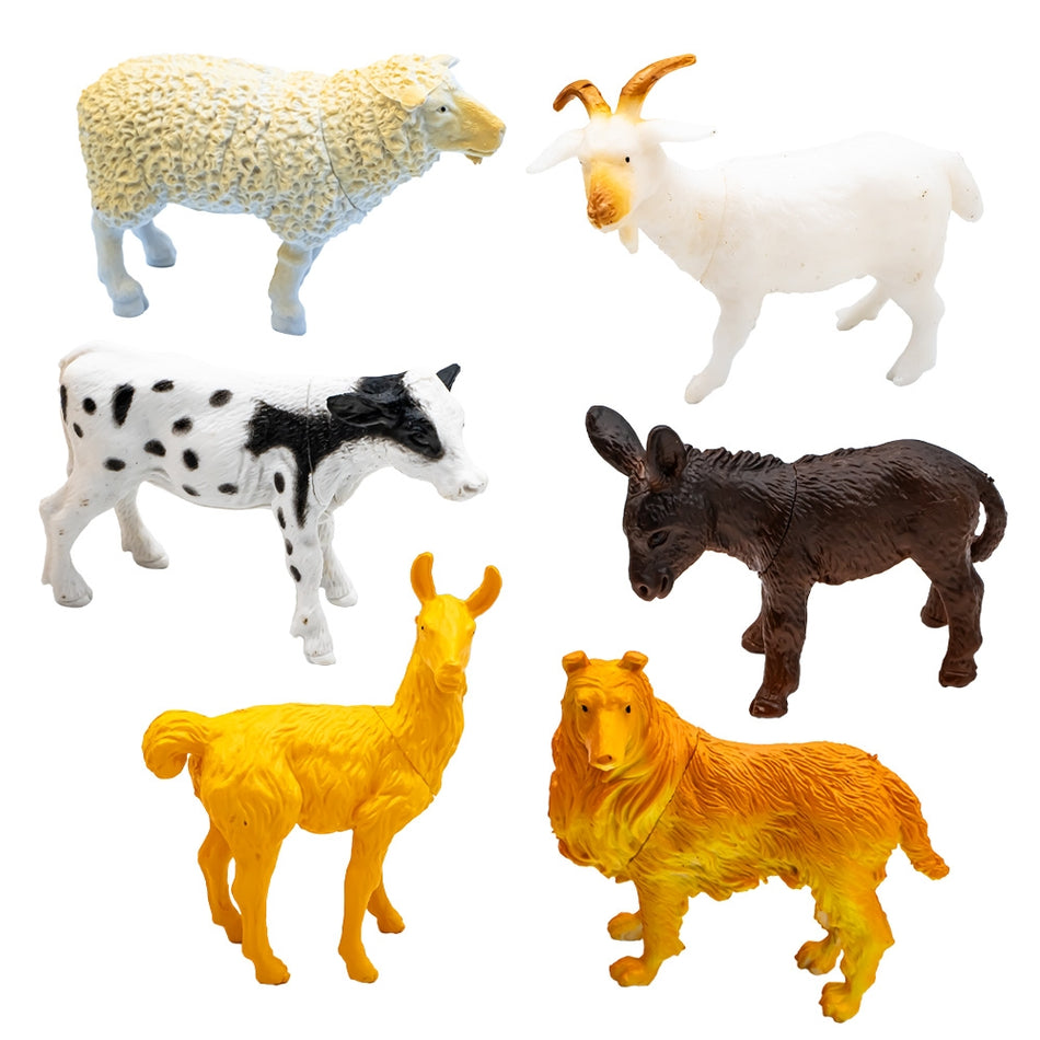 Figurine Animale Domestice, 6 Buc/set