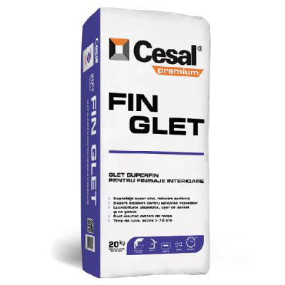Glet Superfin Pentru Finisaje Interioare Fin Glet 20kg