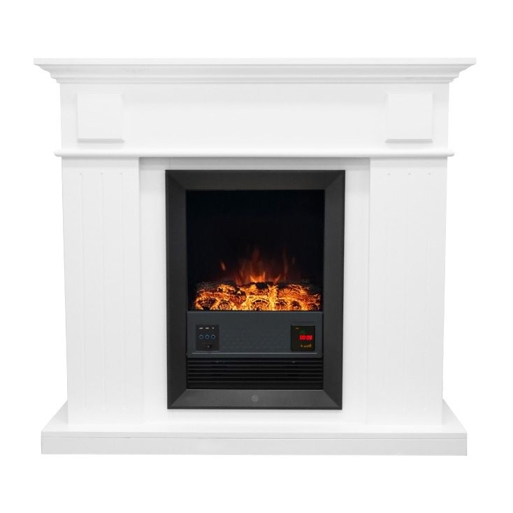 Semineu Electric Mdf Alb 1000 W / 2000w , 109 X 100 X 37cm