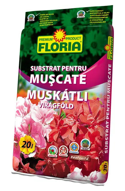 Substrat 20l Pentru Plante Balcon Floria