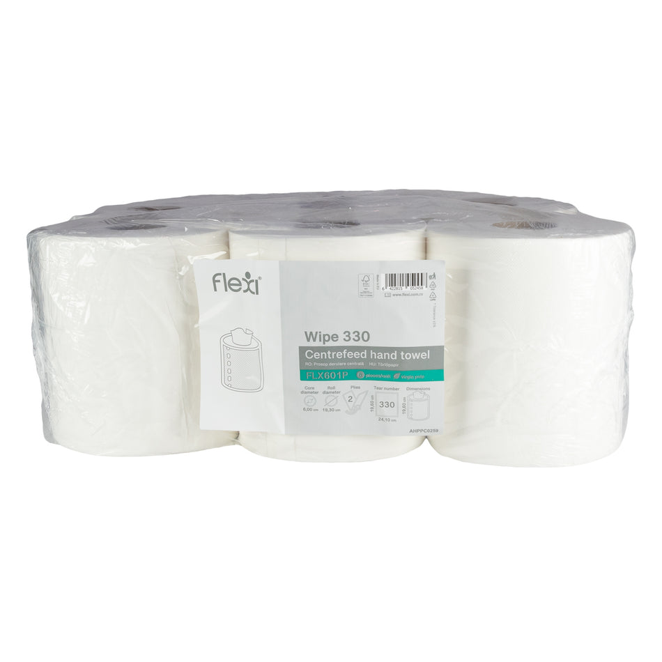 Rola Prosop Der. Centrala Flexi Wipe 330, 2 Str.