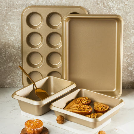 Forma brioșe 37×28×3 cm, 12 porții, Non-Stick, Royal Ambition 59672