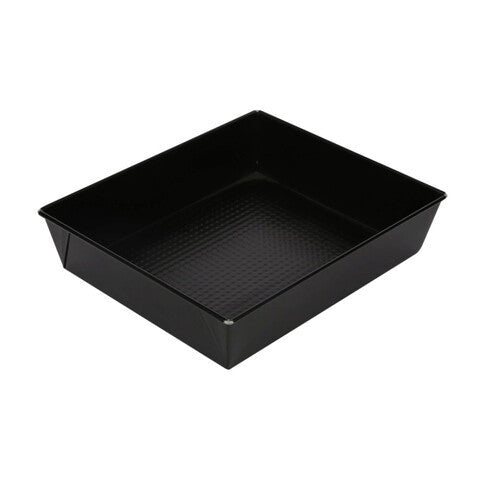 Formă/tavă de copt dreptunghiulară SNB Black cu înveliș non-stick, diverse dimensiuni 28 × 23.5 × 6 cm