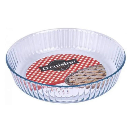 Forma tarta 26 cm, 2,1 L, sticlă termorezistentă pentru cuptor OCUISINE 40622
