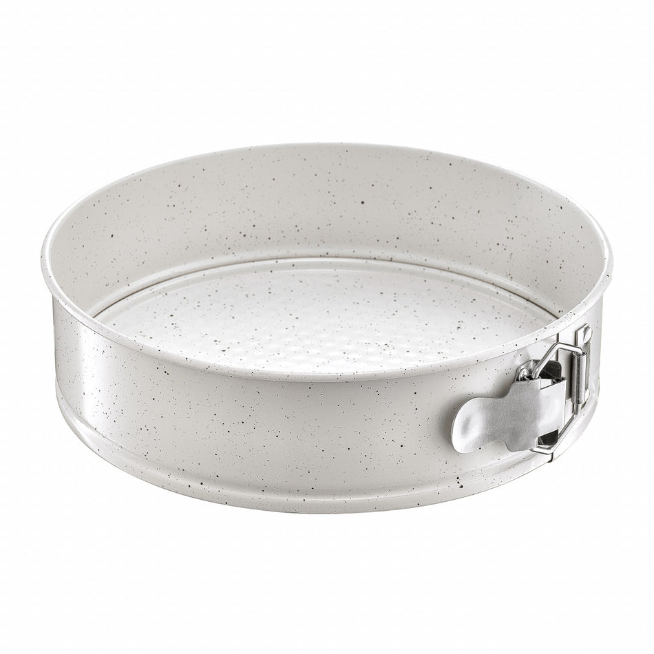 Formă tort cu bază detașabilă Nature, înveliș non-stick, rotundă, bej 24 cm