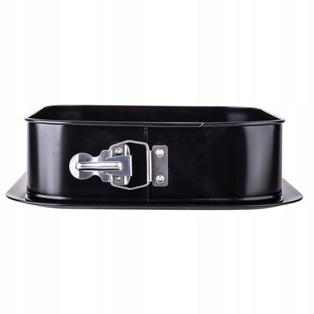 Forma tort 24×24×6 cm non-stick cu bază detașabilă, negru SNB 87867