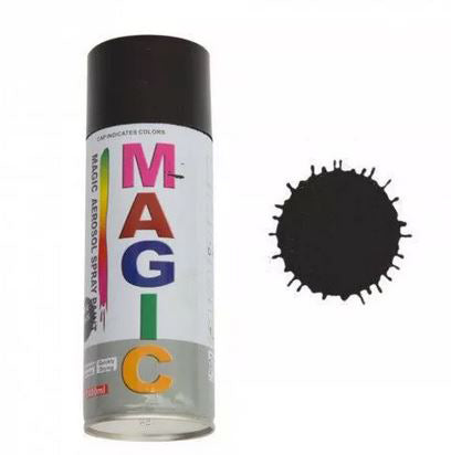 Vopsea Spray Negru Metalizat 676, 400ml
