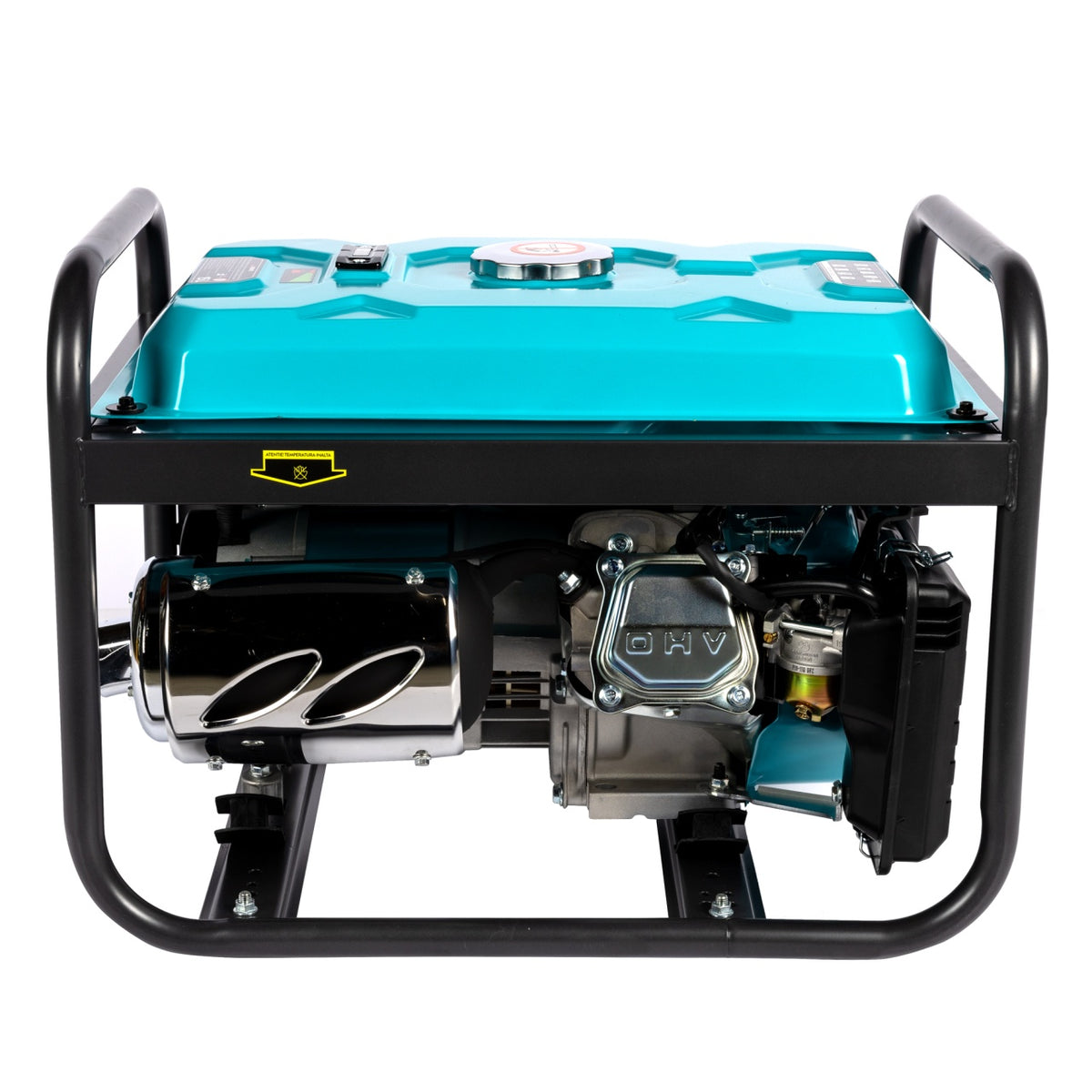 Generator Detoolz 2.5 kW, 2 prize 230V benzină, 4T, pornire manuală, 15 L fără roți Detoolz DZ-C336